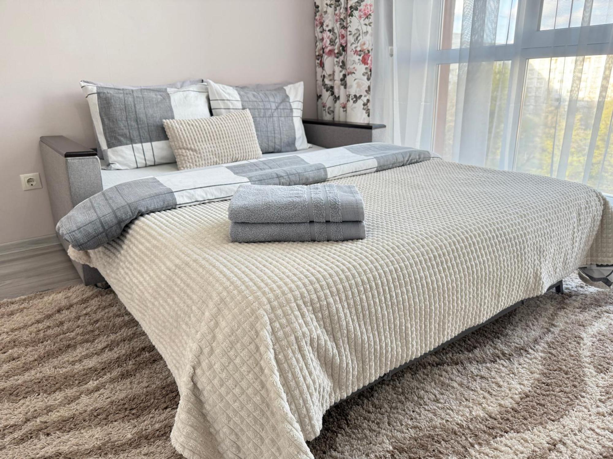 Cozy Two Bedroom Large Apartment 키시나우 외부 사진